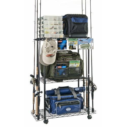Fishing equipment and tackle storage Fishing equipment and tackle storage